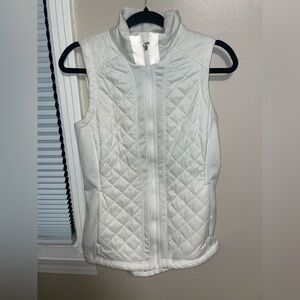 Athleta White Reflective Vest